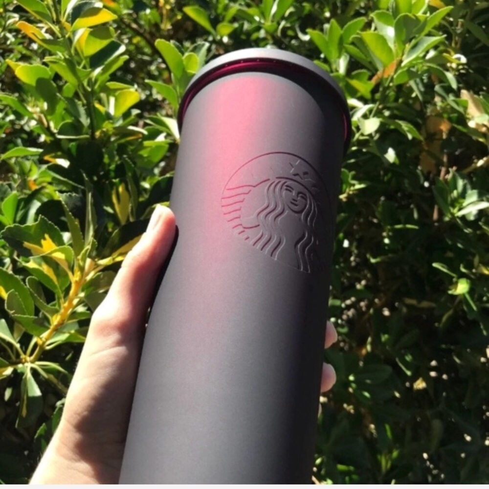 Starbucks Fall Matte Plum Tumbler